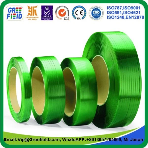 Green PET Strapping Rolls